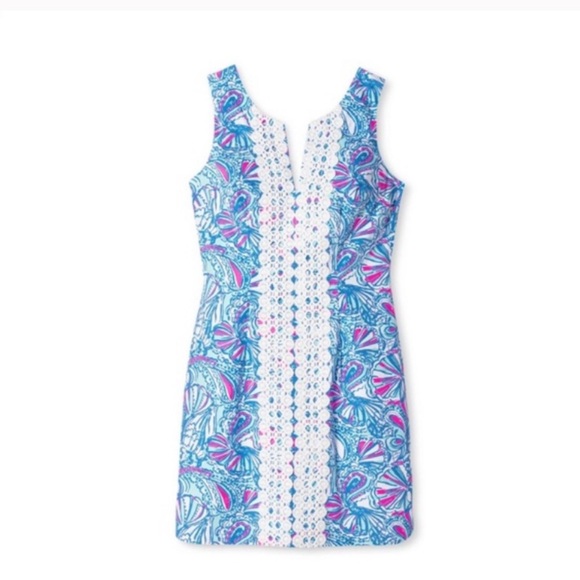 Pulitzer for Target Shift Dress My Fans blue 6 - Picture 2 of 13